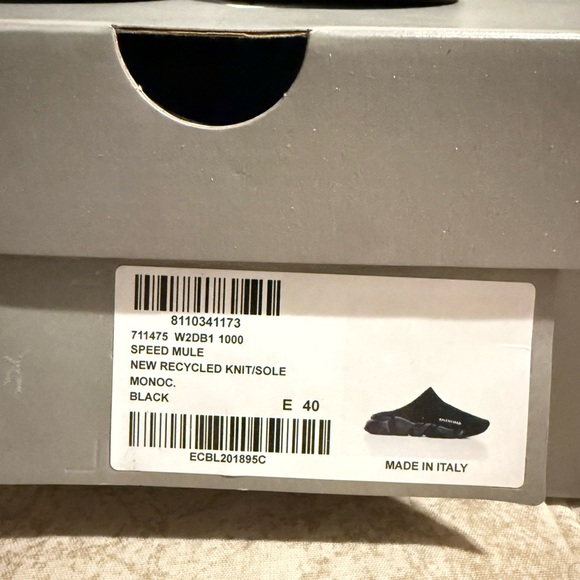 Balenciaga men speed mule . Size 41 - Picture 10 of 13